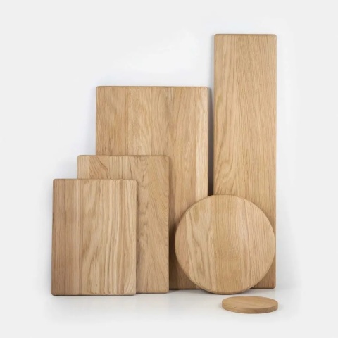 Deska do krojenia dębowa AYA 250x180x15mm (Mała) RYBA WOODEN