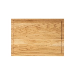 Deska do krojenia dębowa INGE 350x250x20mm RYBA WOODEN