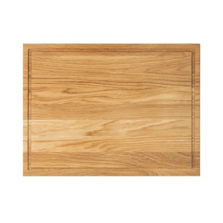 Deska do krojenia dębowa INGE 400x300x20mm RYBA WOODEN