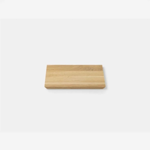 Deska do krojenia dębowa ze ściętymi bokami 300x170x15mm RYBA WOODEN