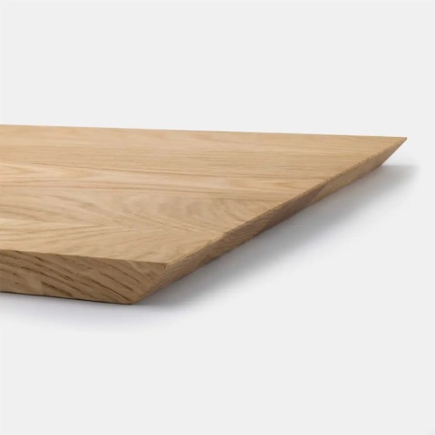 Deska do krojenia dębowa ze ściętymi bokami 340x200x15mm RYBA WOODEN