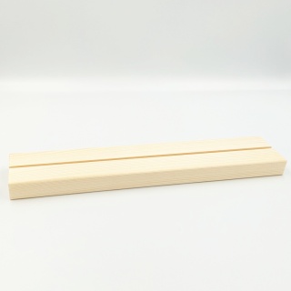 Drewniana podstawka plexi A3/A4 4mm sosna 30x6 cm