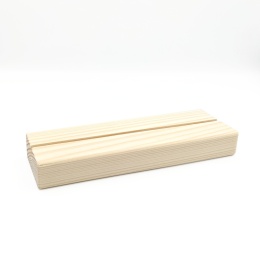 Drewniana podstawka pleksi A5 sosna 15x5cm