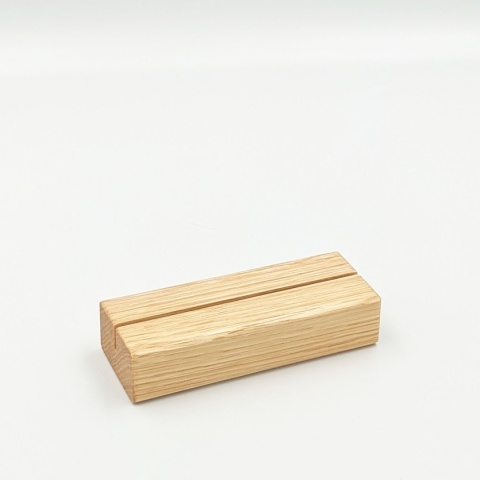 Drewniane podstawki na winietki 2mm dąb 9x3,5cm