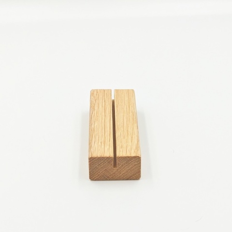 Drewniane podstawki na winietki 2mm dąb 9x3,5cm