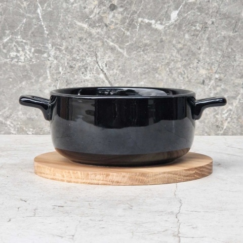 Podkładka pod garnek dębowa 15cm RYBA WOODEN