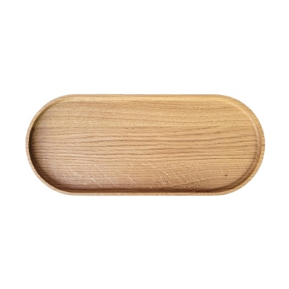 Taca dębowa 35 x 15 x 1.5cm RYBA WOODEN