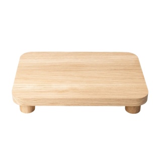 Taca dębowa TORI 290x200x50mm RYBA WOODEN