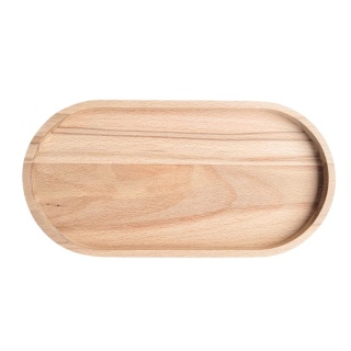 Taca mini bukowa 200x100x15mm RYBA WOODEN