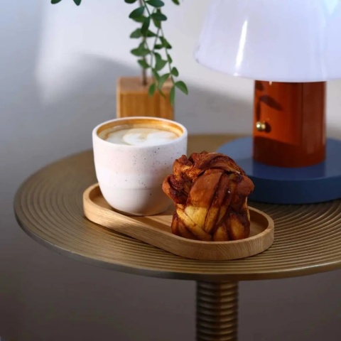 Taca mini dębowa 200x100x15mm RYBA WOODEN